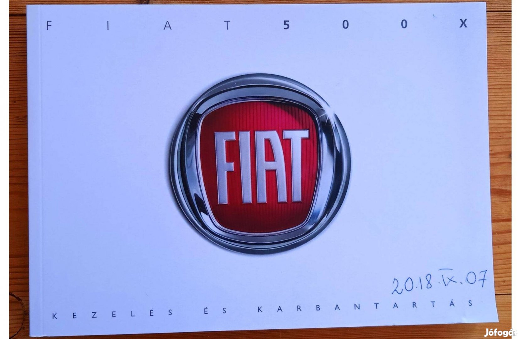 Fiat 500X Kezelés és Karbantartás (2018-)
