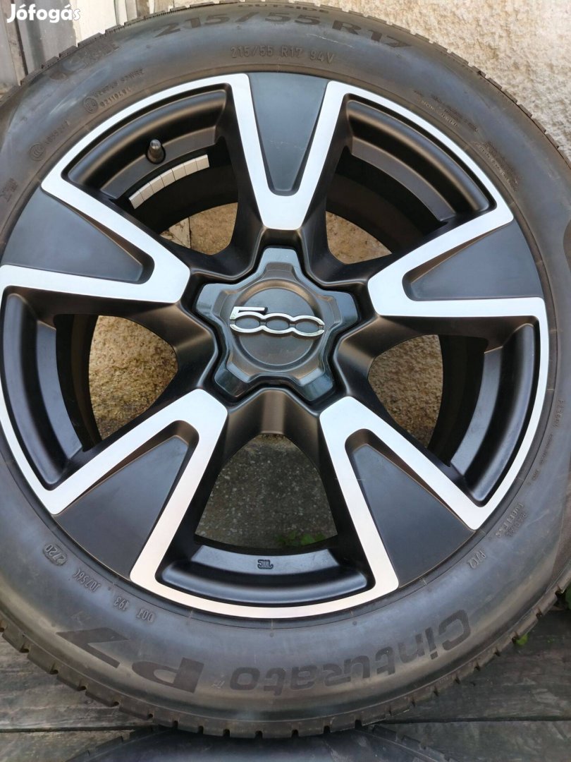 Fiat 500X alufelni 215/55r17 Nyárigumival *ár/db