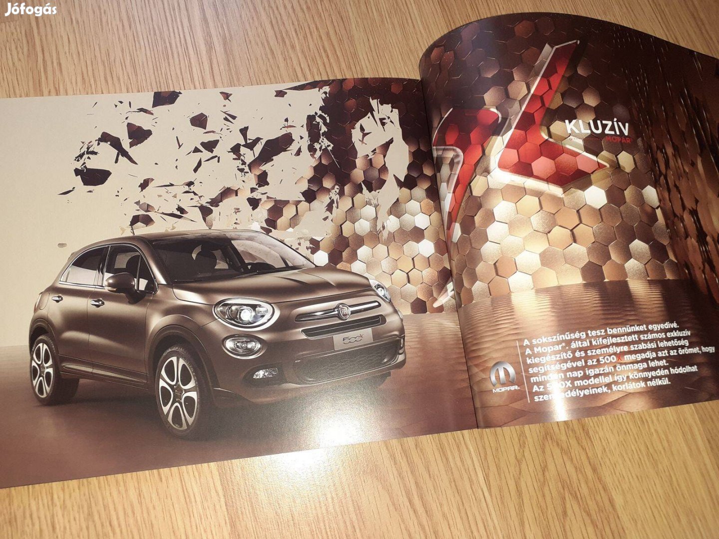 Fiat 500X prospektus - 2015, magyar nyelvű