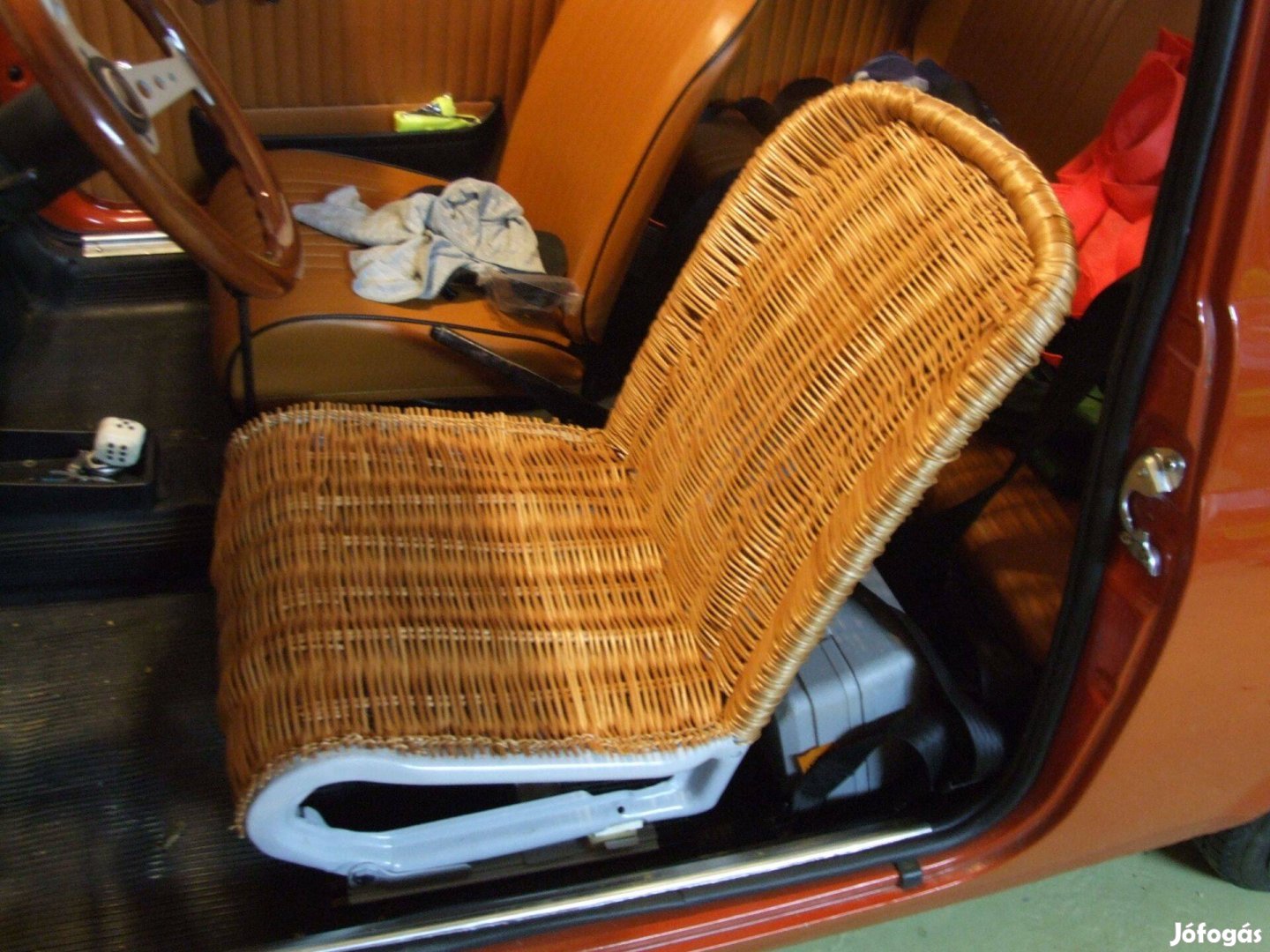 Fiat 500 126 vesszőből font ülések (abszolút egyedi)
