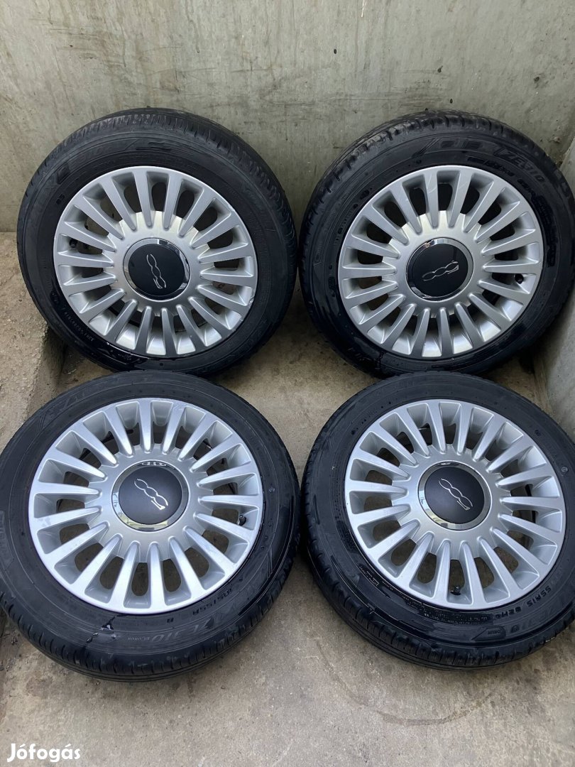 Fiat 500 15 col 4x98 gyári alufelni