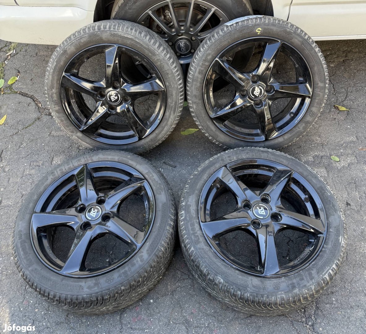 Fiat 500 16" alufelni 4x98 felni téli gumi