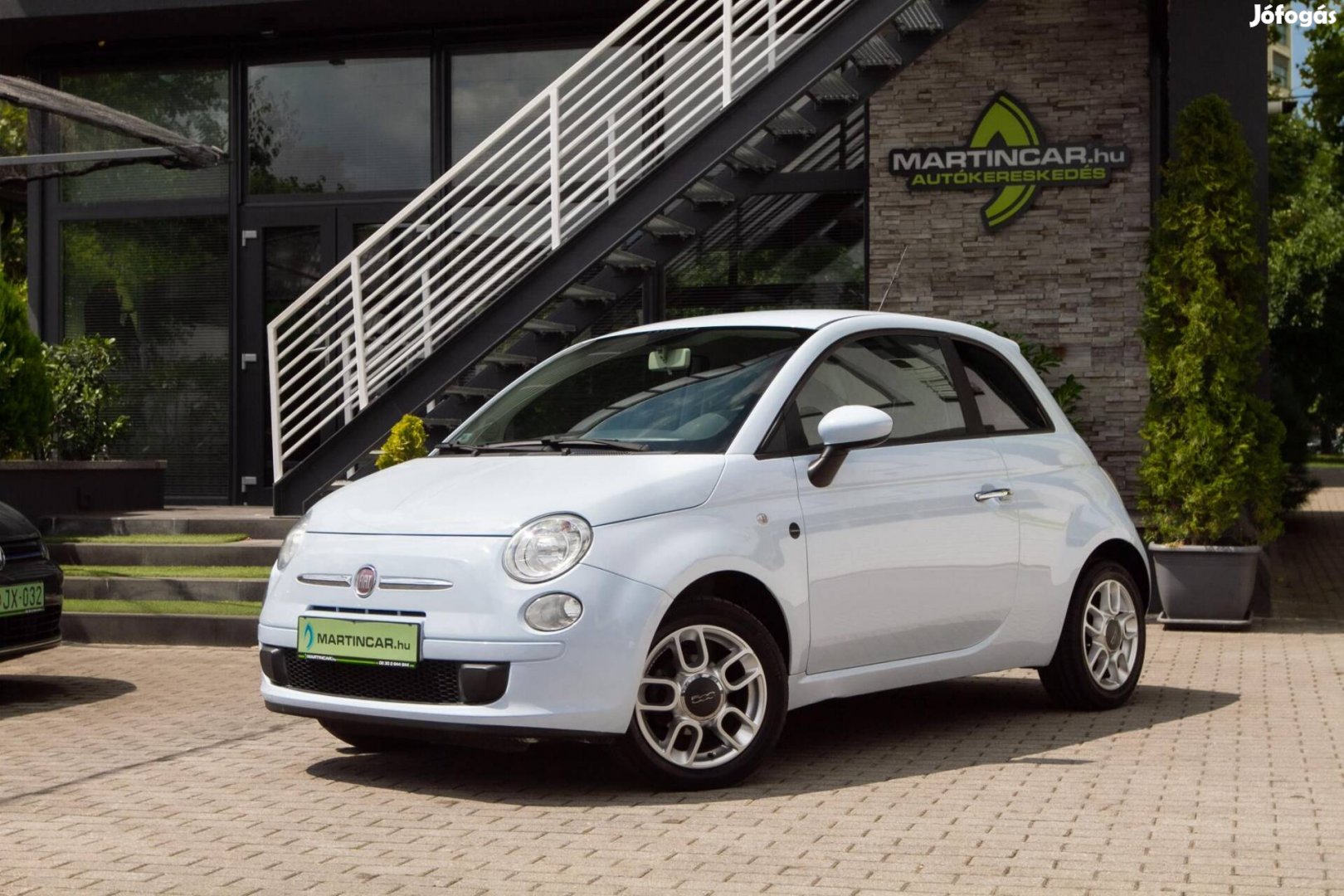 Fiat 500 1.2 8V Lounge Casablanca Blue +Első Tu...