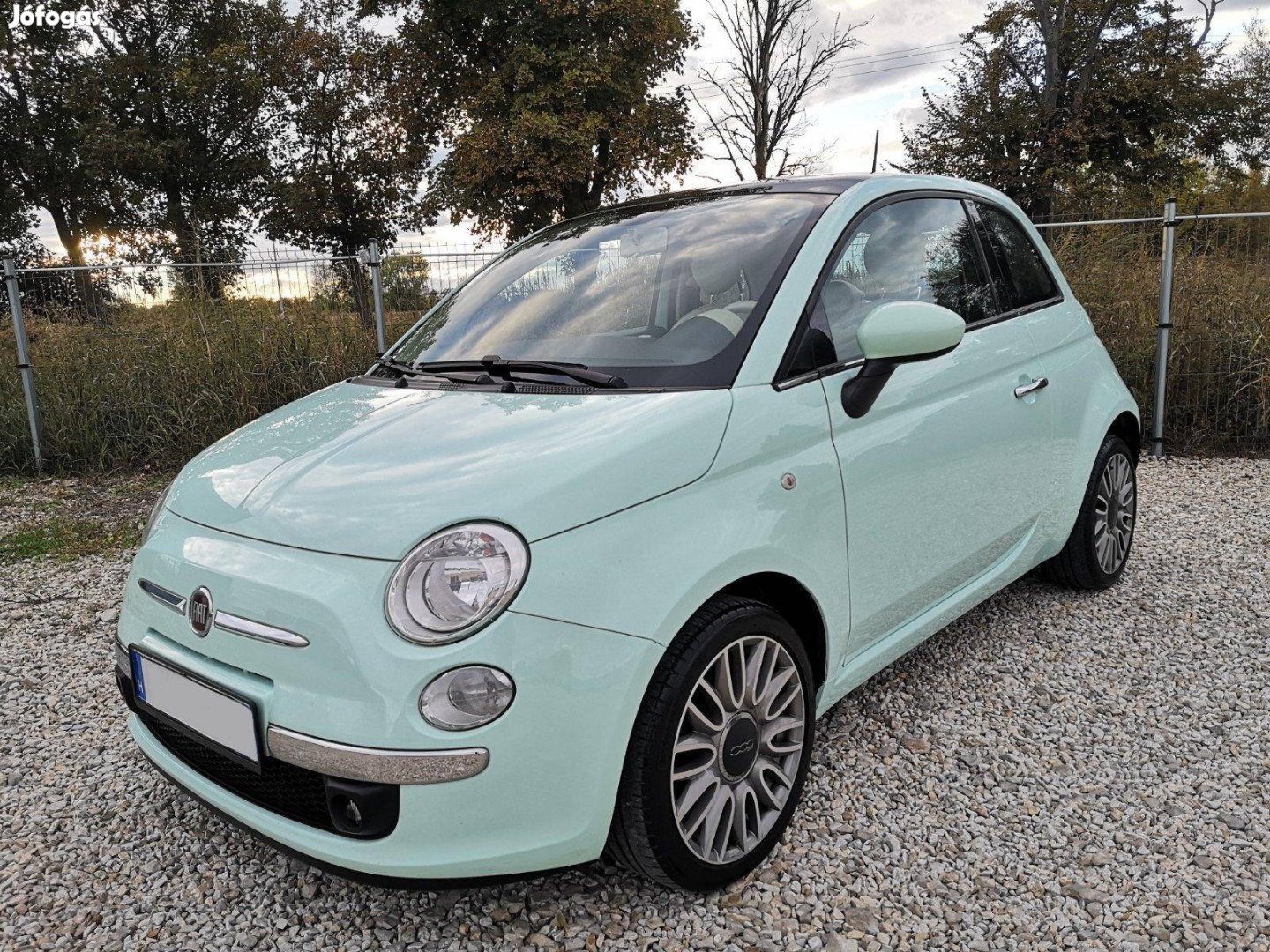 Fiat 500 1.2 8V Lounge EU6 Szervizkönyves.Klíma...