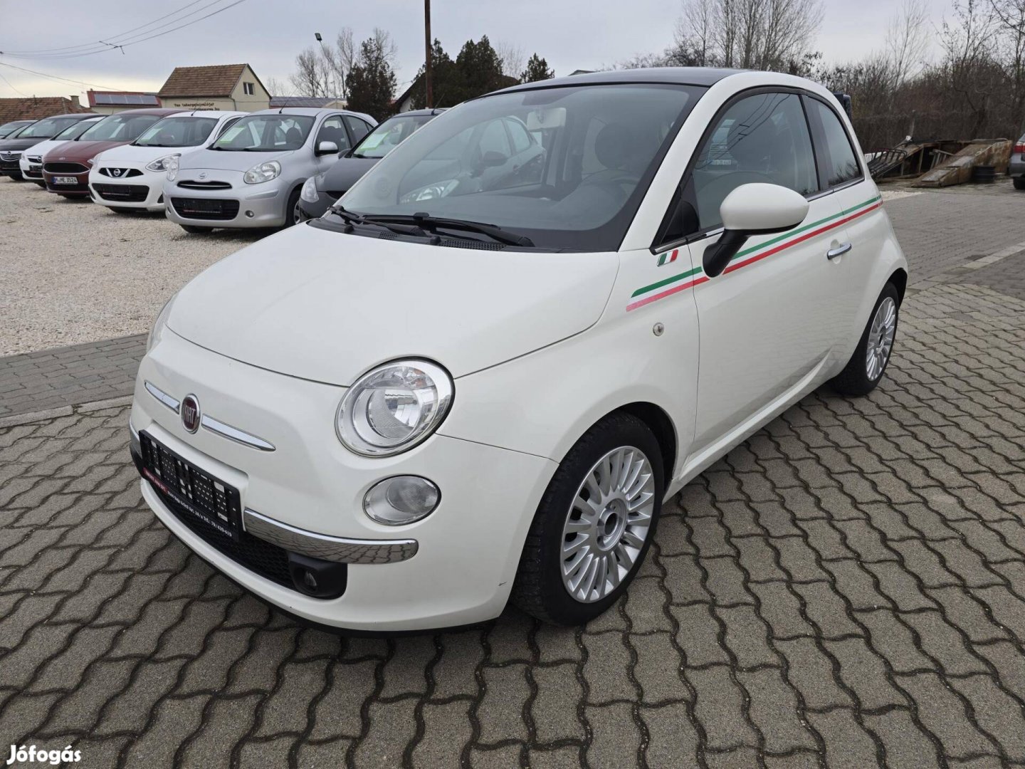 Fiat 500 1.2 8V Lounge Panorama. Szép állapotú