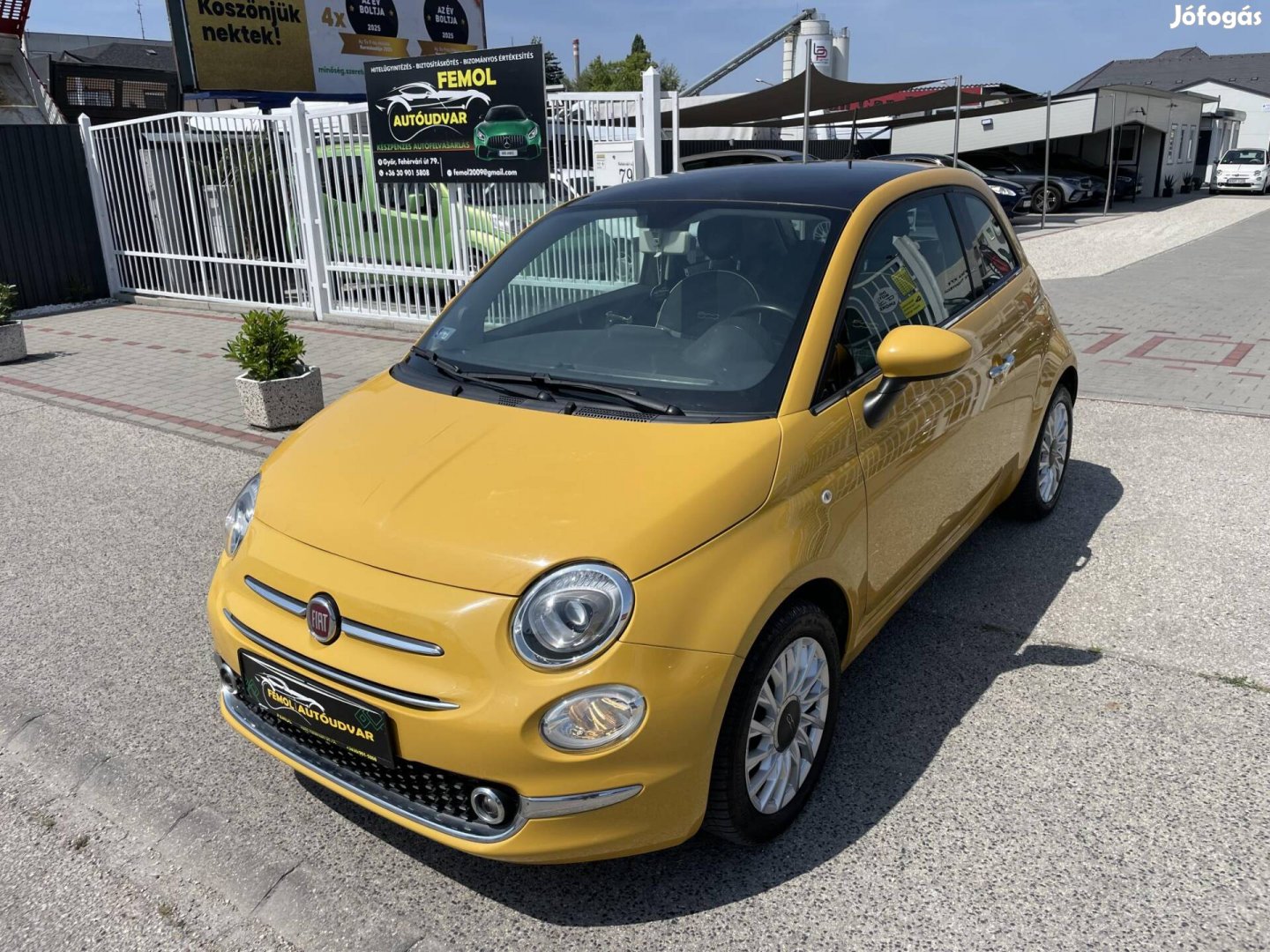 Fiat 500 1.2 8V Pop Facelift S-mentes! Végig Sz...