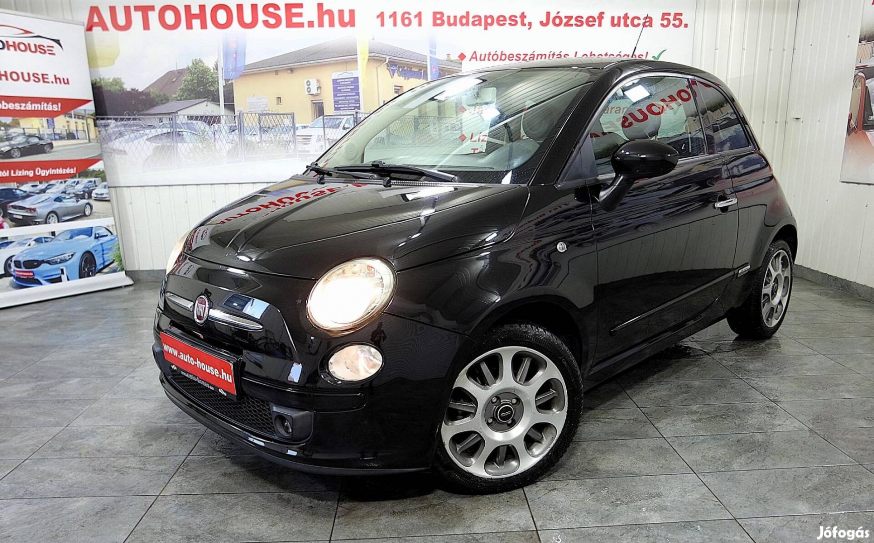 Fiat 500 1.4 16V Sport Bőr Belső! Klima! Metál...