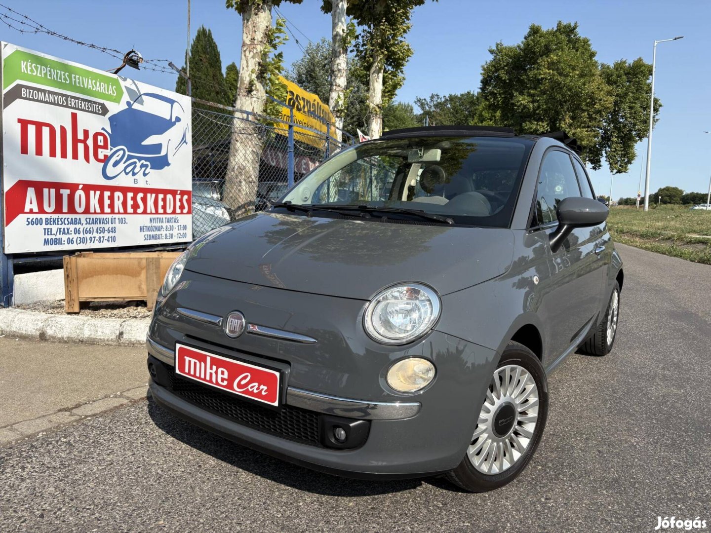 Fiat 500 1.4 16V Sport Cabrio! Friss Műszaki! K...