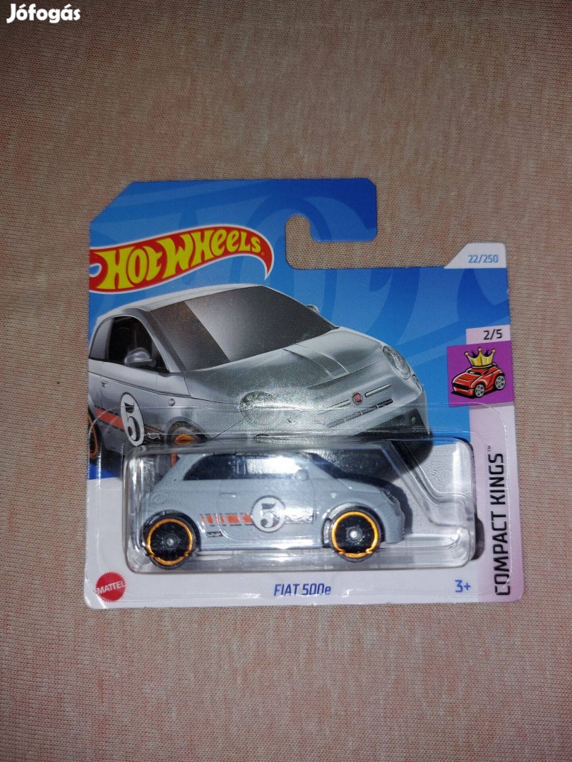 Fiat 500 500e E Matchbox Match Box Hot Wheels e-autó kisautó