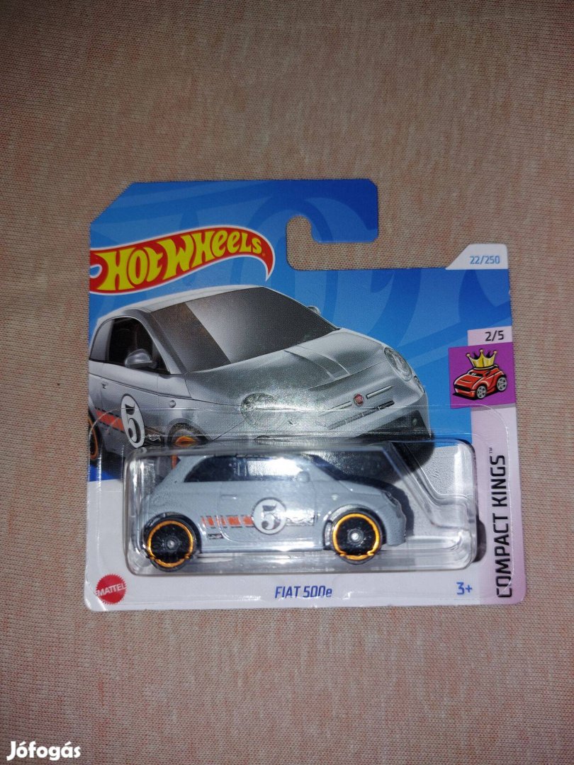 Fiat 500 500e E Matchbox Match Box Hot Wheels e-autó kisautó