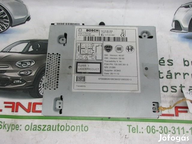 Fiat 500 735585261 számú rádió