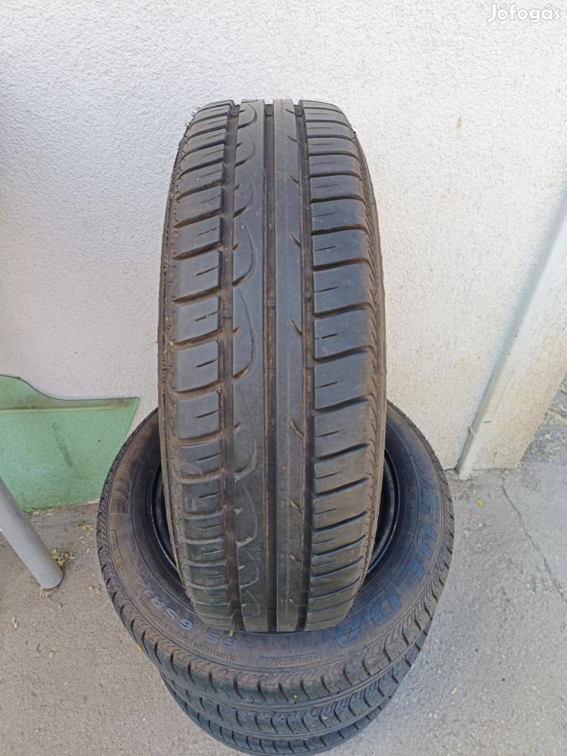 Fiat 500, panda, gyári 14" lemezfelni Fulda 2020-as gumival