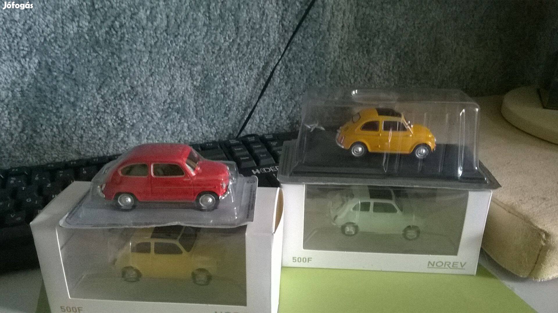 Fiat 500-asok - Norev modellek 1:43