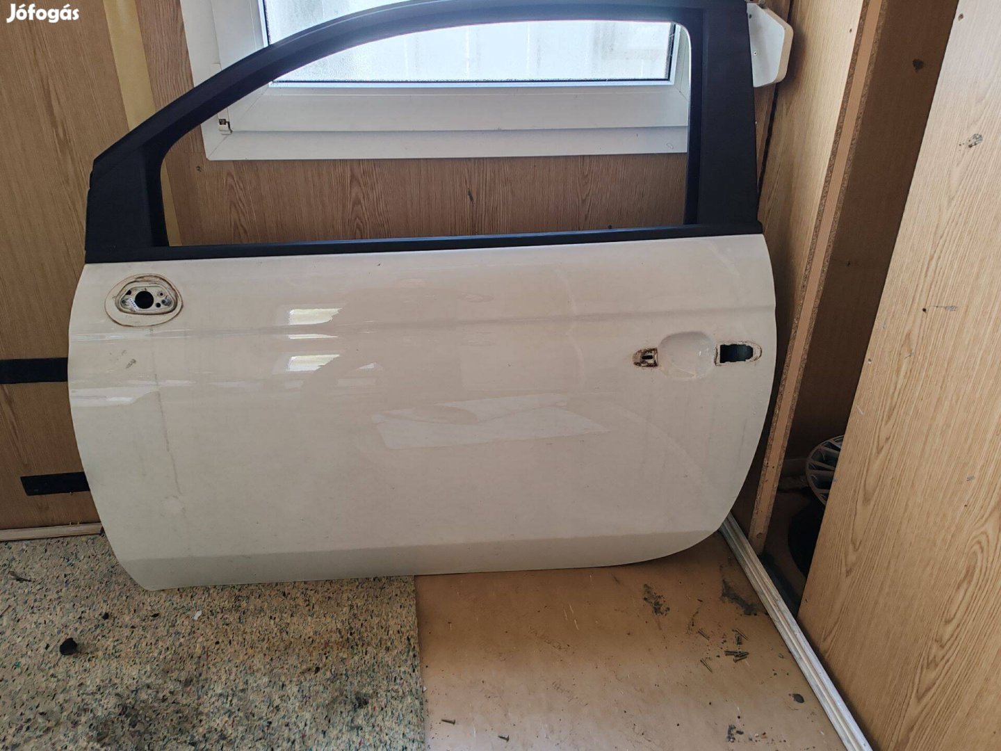 Fiat 500 bal ajtó, fehér, hibátlan. 268A