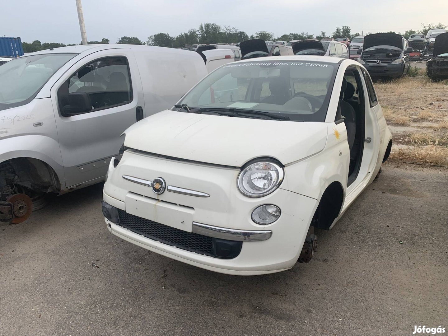 Fiat 500 bontott alkatrész eladó!