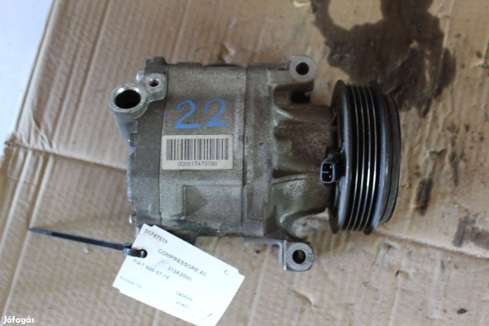 Fiat 500 klímakompresszor 51747318 (22)