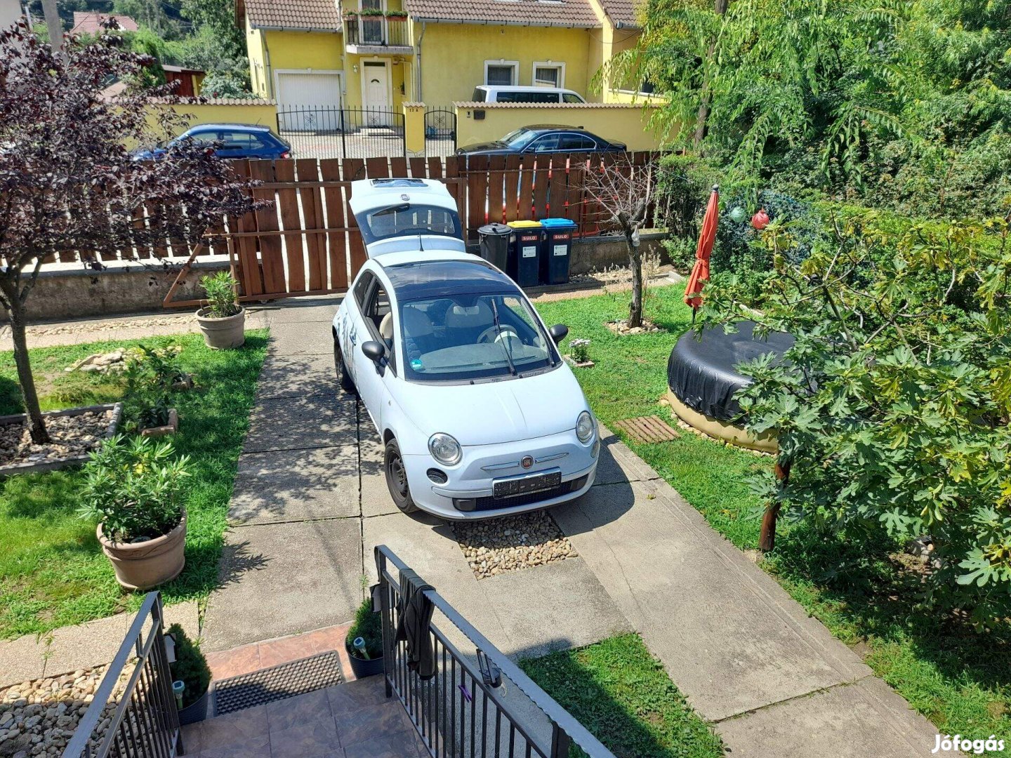 Fiat 500 üvegtető