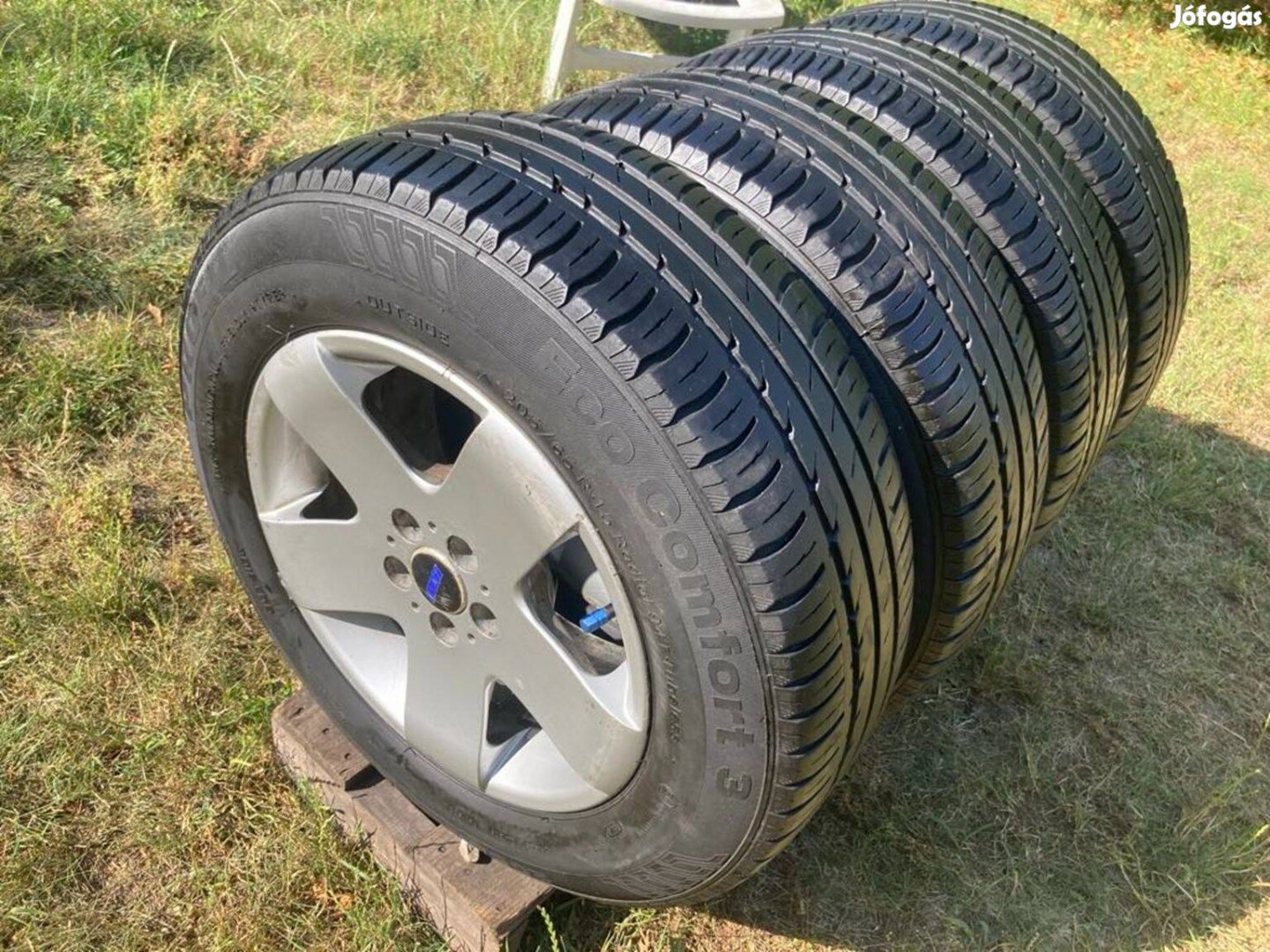 Fiat 5x98 alufelniszett 205/65 R15 gumikkal