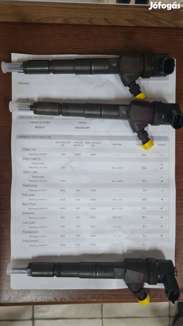 Fiat ALFA Suzuki 2.0JTD Porlasztó 0445110299