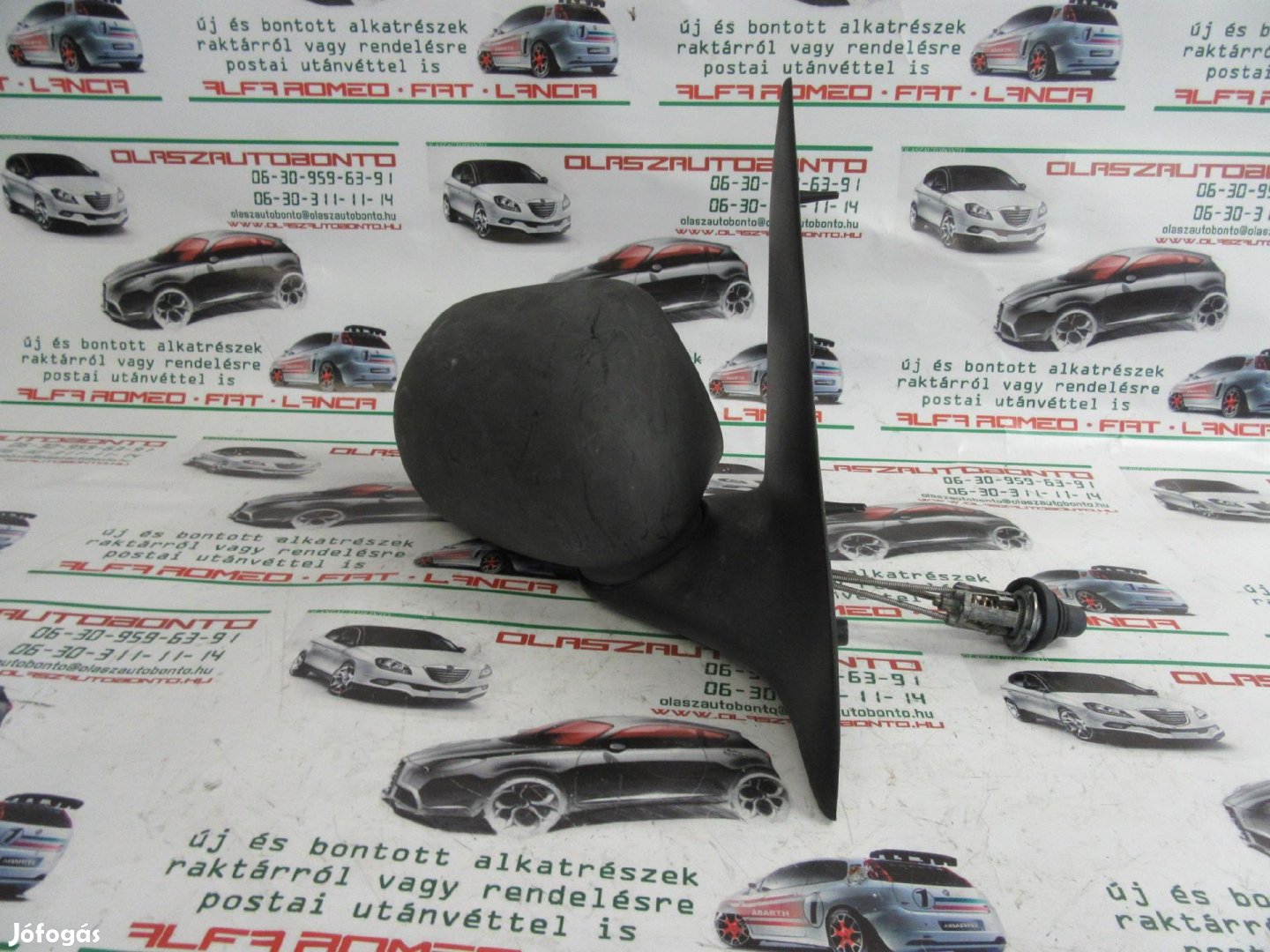 Fiat Brava /Marea matt fekete , manual, jobb oldali tükör