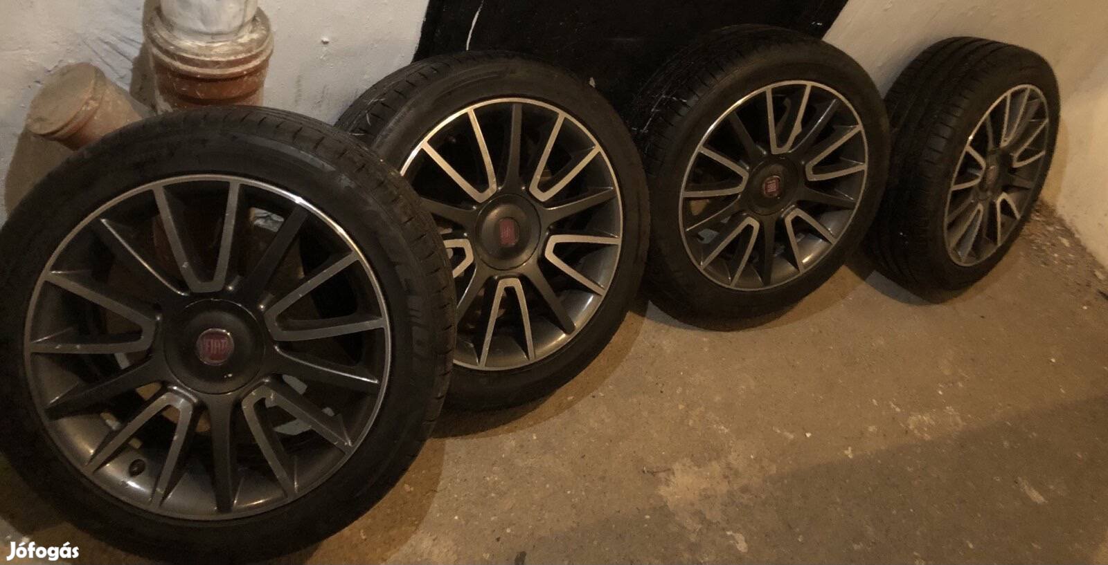 Fiat Bravo 17" 4x98 nyári gumival