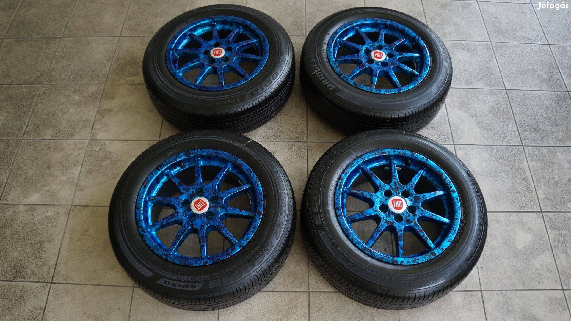 Fiat Bravo 195/65 R15 nyári gumik alufelnin