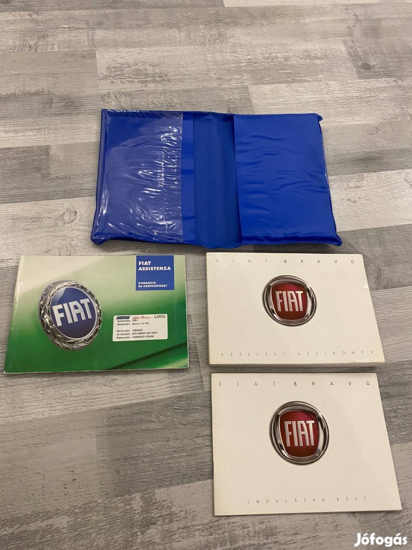 Fiat Bravo II magyar nyelvű gépkönyv