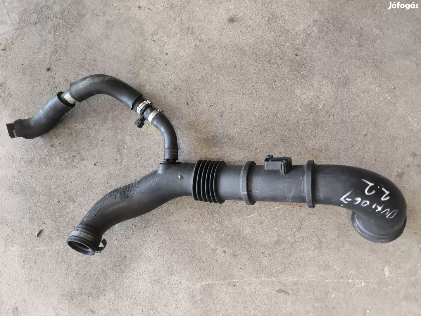 Fiat DUCATO Citroen JUMPER Peugeot BOXER 06- Levegő cső