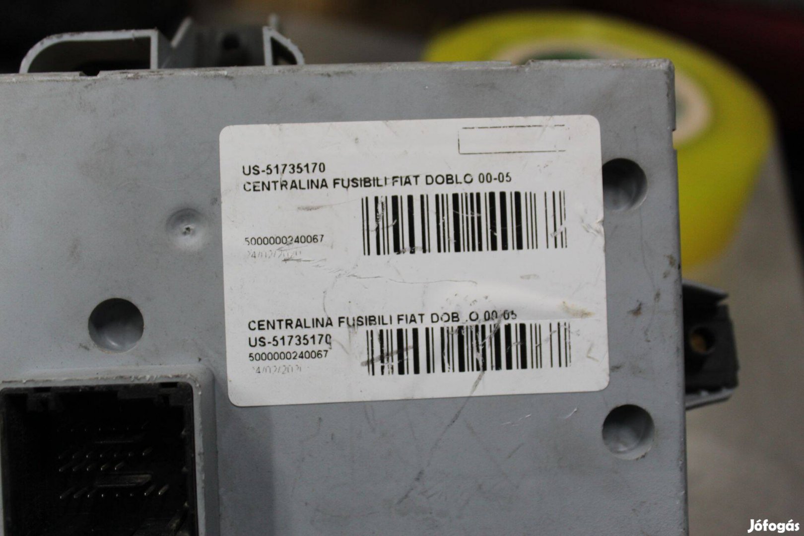 Fiat Dobló 2000-2005 biztosíték tábla 51735170NPL