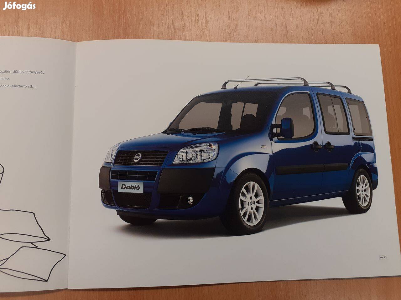 Fiat Doblo Panorama prospektus - magyar nyelvű