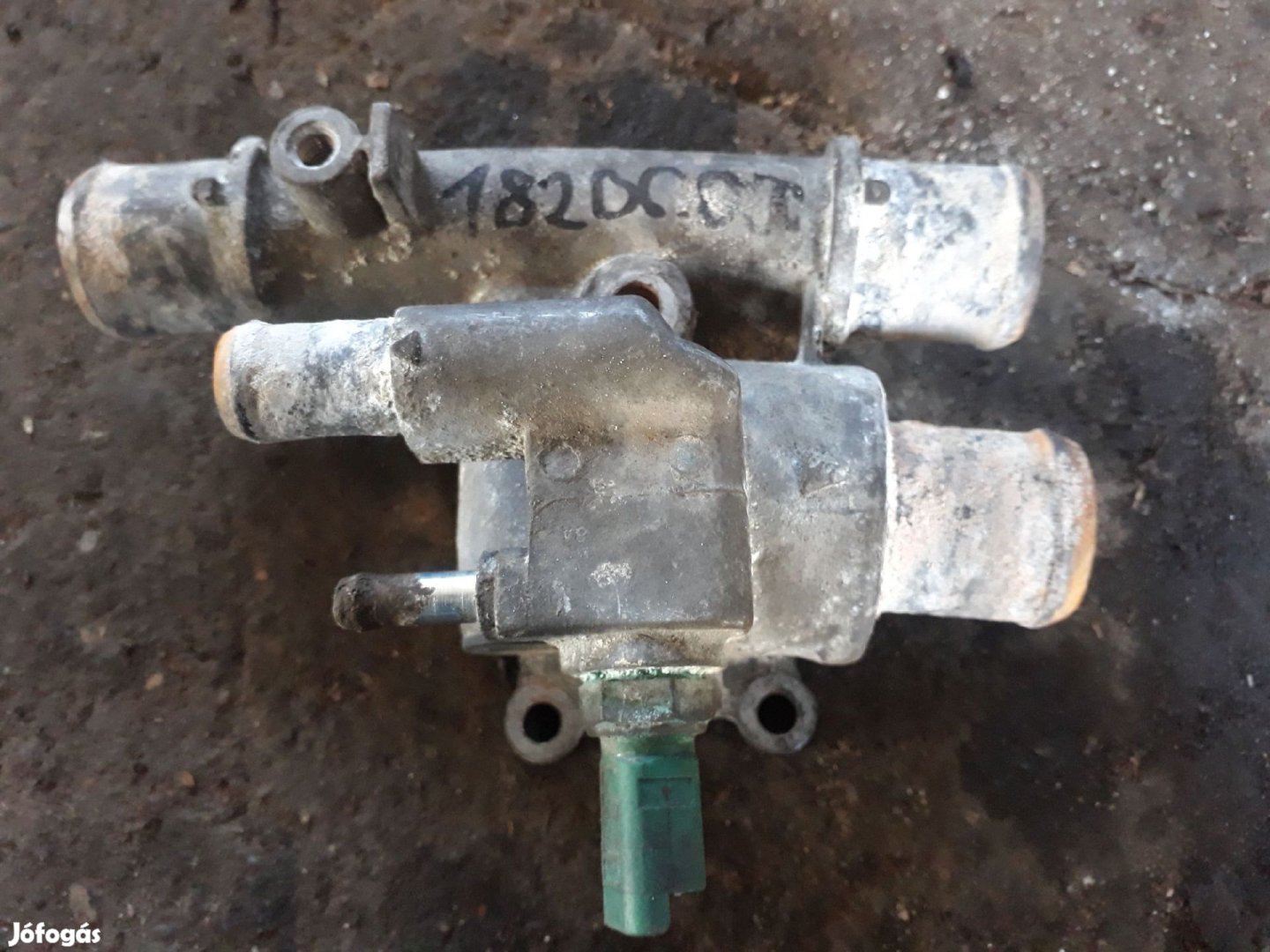 Fiat Doblo Termosztátház Víz Hőmérséklet Érzékelő