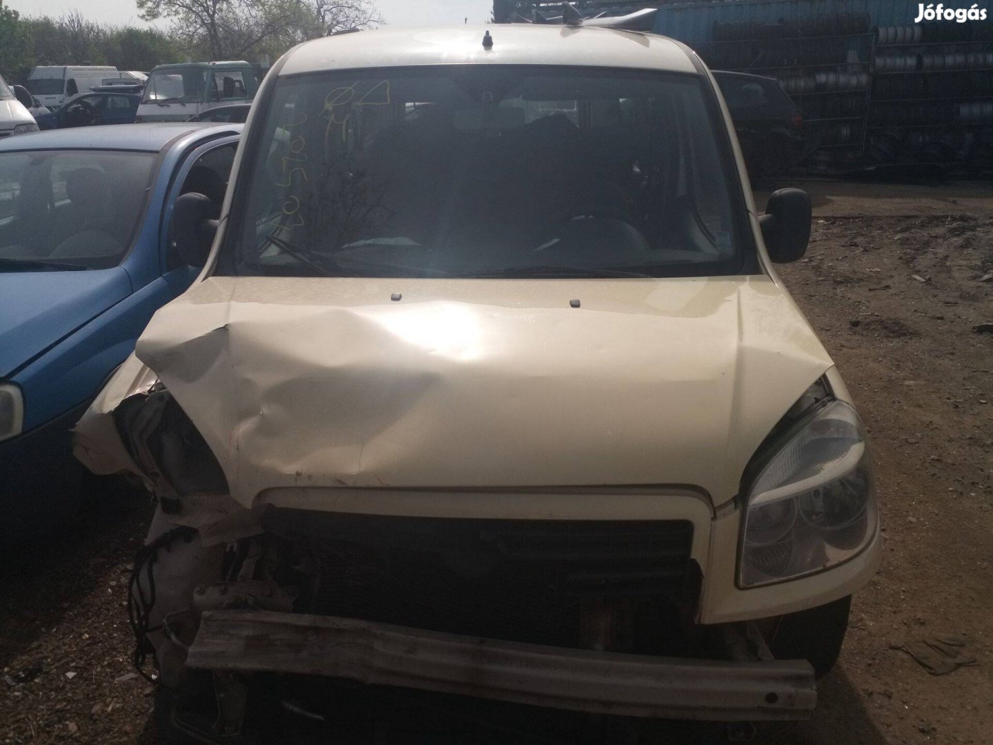 Fiat Doblo bontás, csomagtér ajtó, hátsó lökhárító