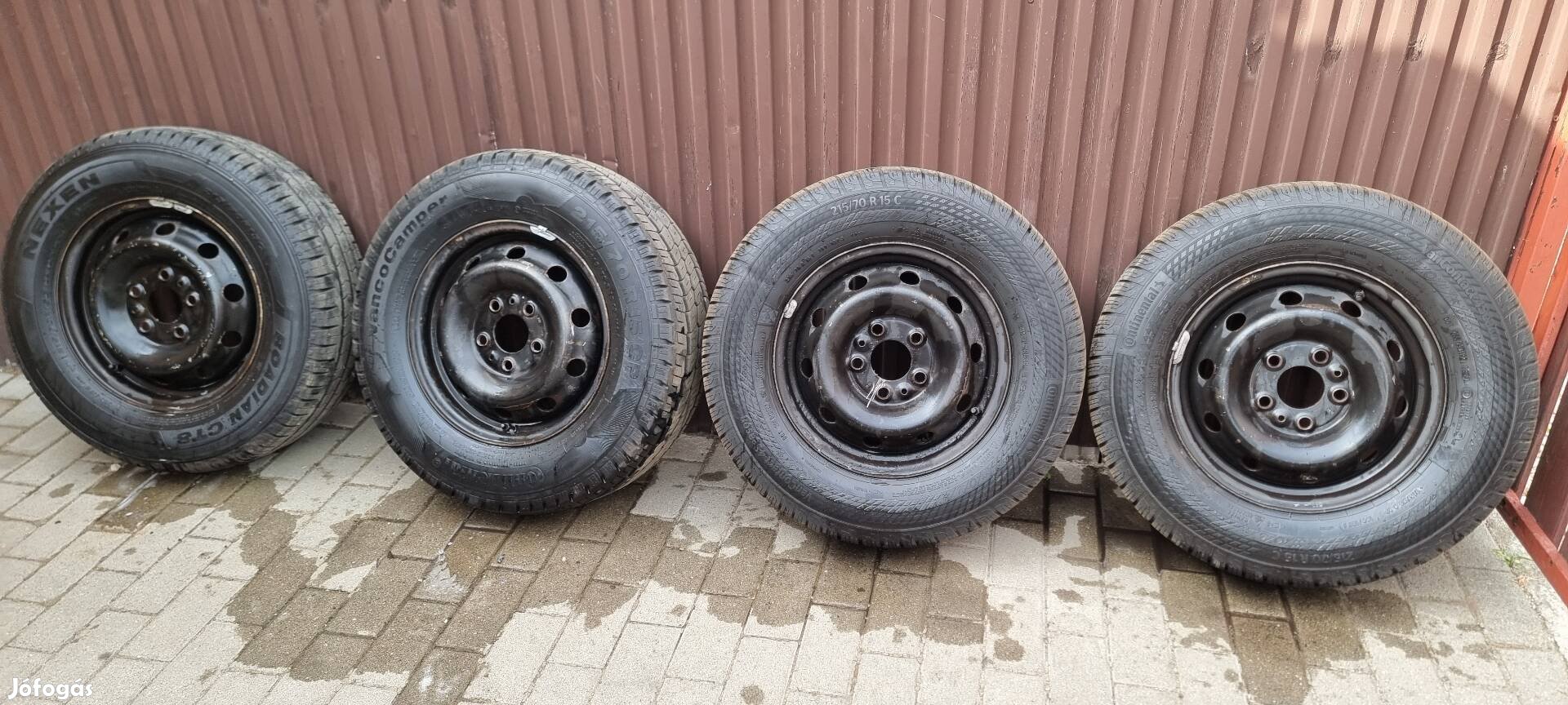 Fiat Ducato 215/70 R15 C 4 évszakos kerékszett Jumper Boxer