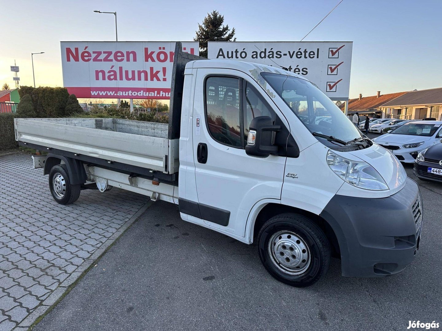 Fiat Ducato 2.3 Mjet 130LE LWB Platós