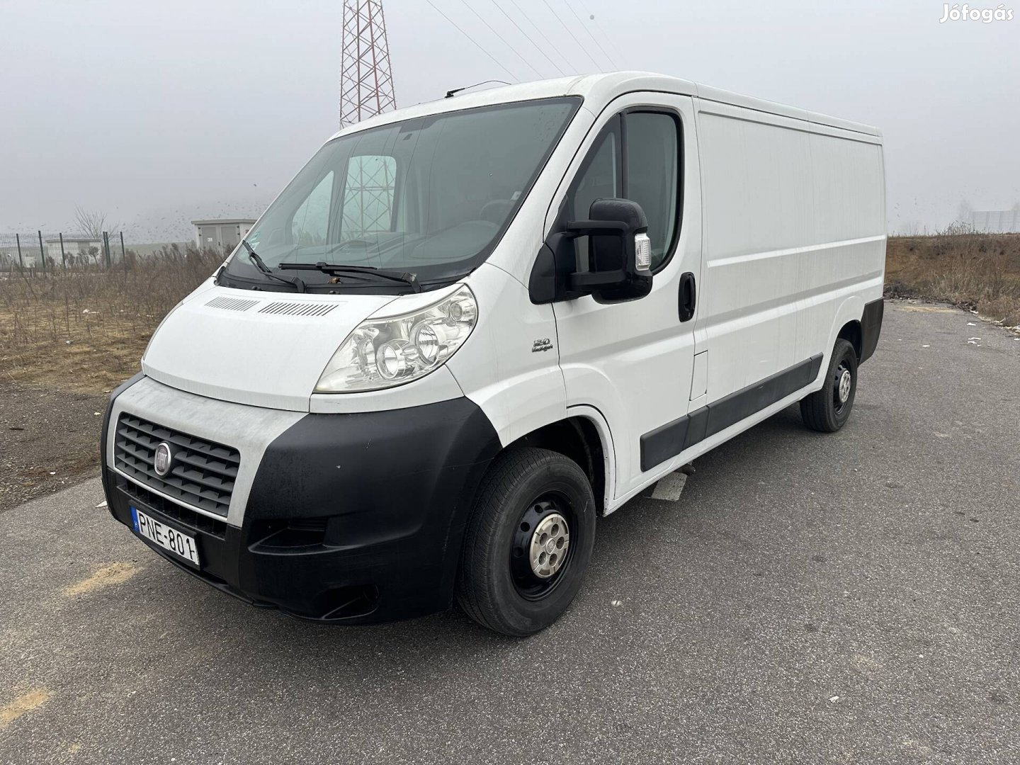 Fiat Ducato 2.3 Mjet L1H1 Burkolt raktér, Szép beltér! 