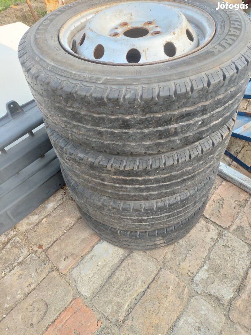 Fiat Ducato 4 db felni+gumi (195/70/15c)