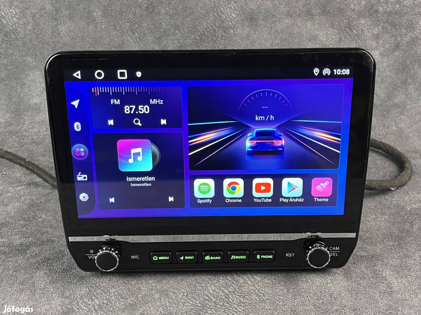 Fiat Ducato Android Navigáció Multimédia Rádió Carplay