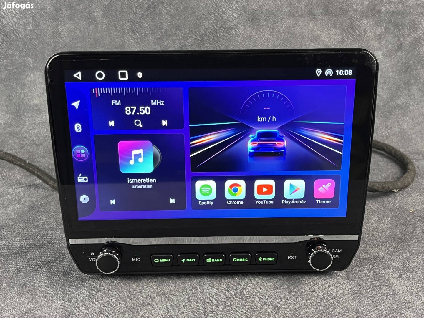 Fiat Ducato Android Navigáció Multimédia Rádió Carplay