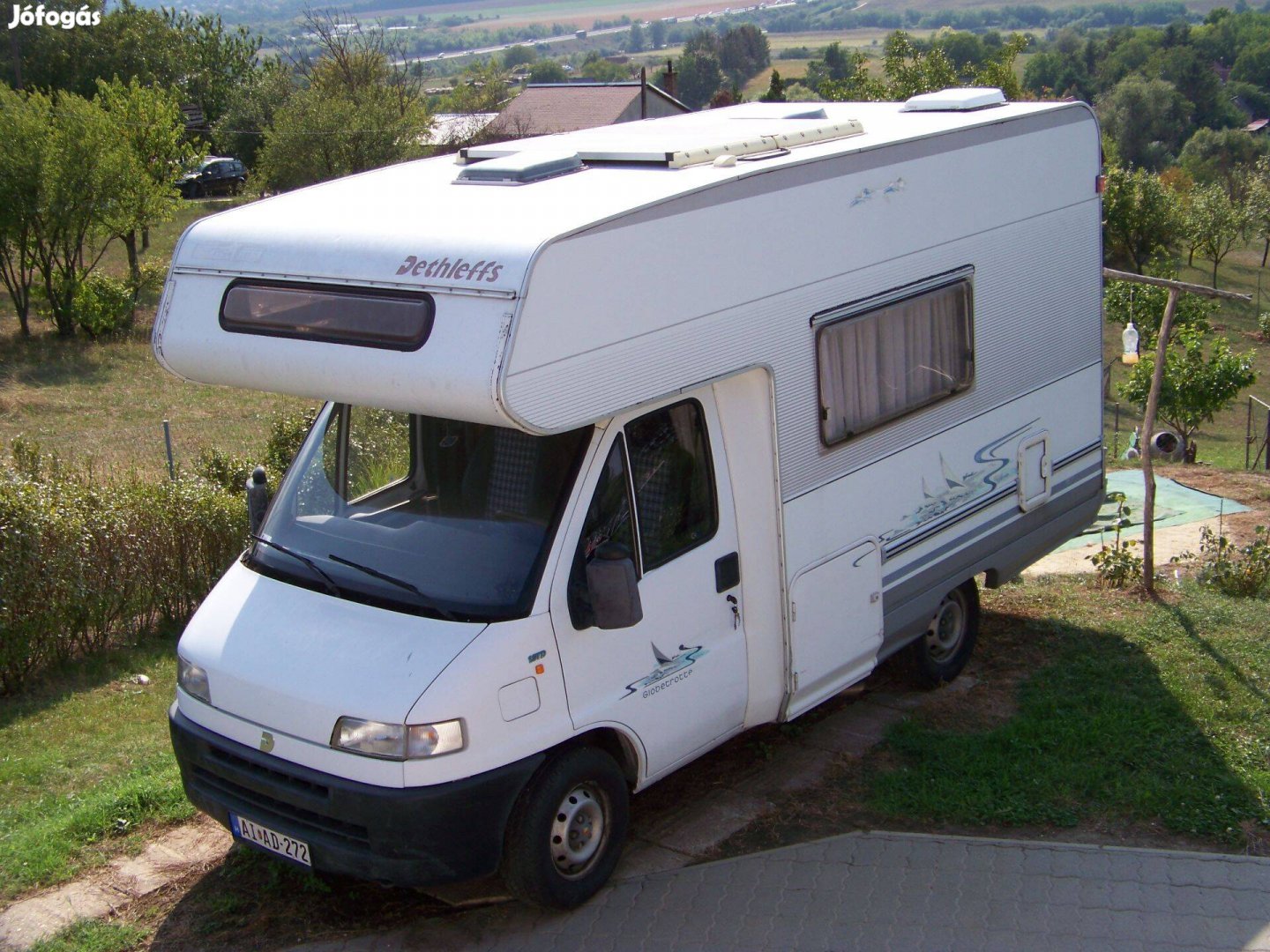 Fiat Ducato Dethleffs lakóautó