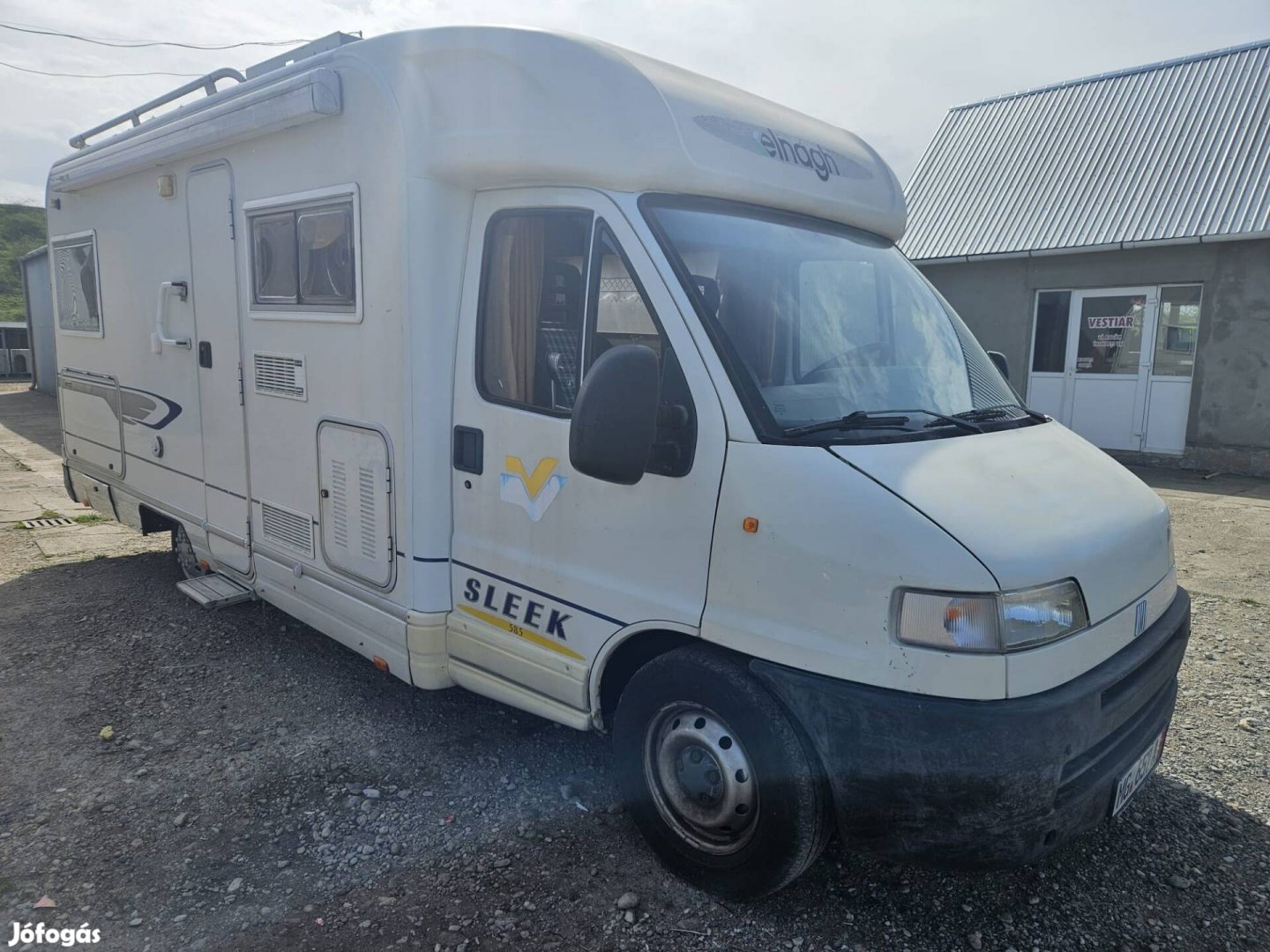 Fiat Ducato Elnagh Sleek klímás lakóautó, év 1998, 2.8 Idtd ,122 LE 