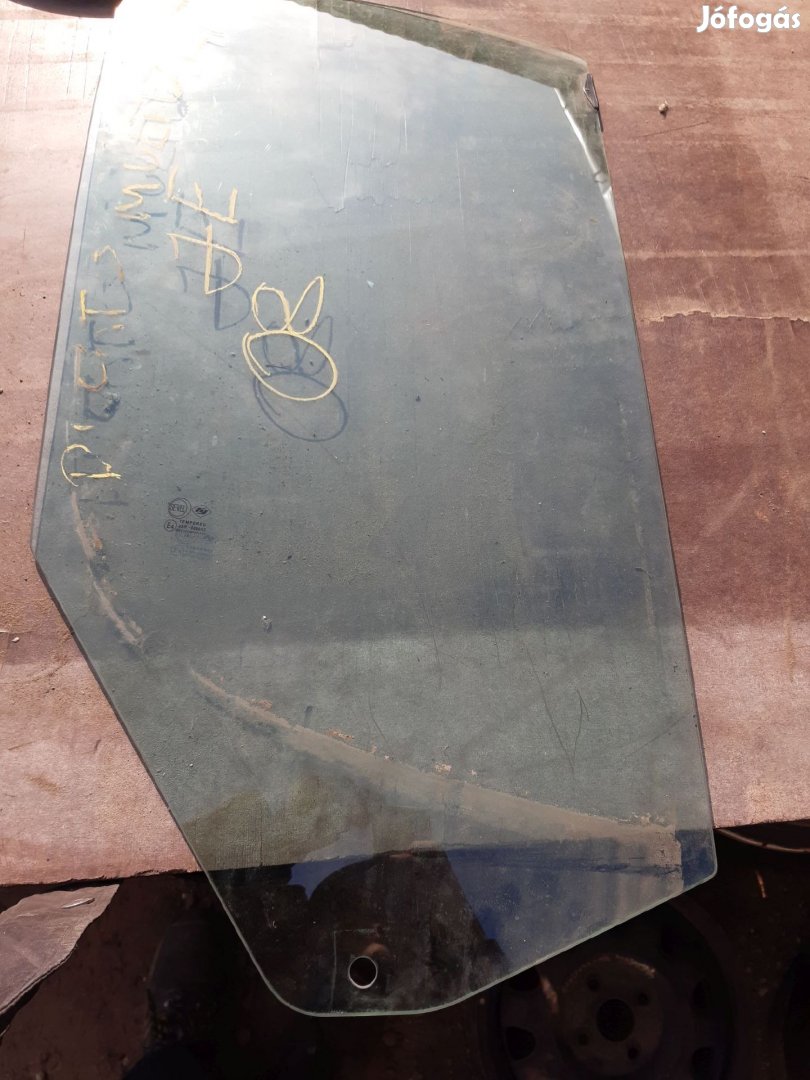 Fiat Ducato III 06-14 Jobb Első Lejáró Ablaküveg