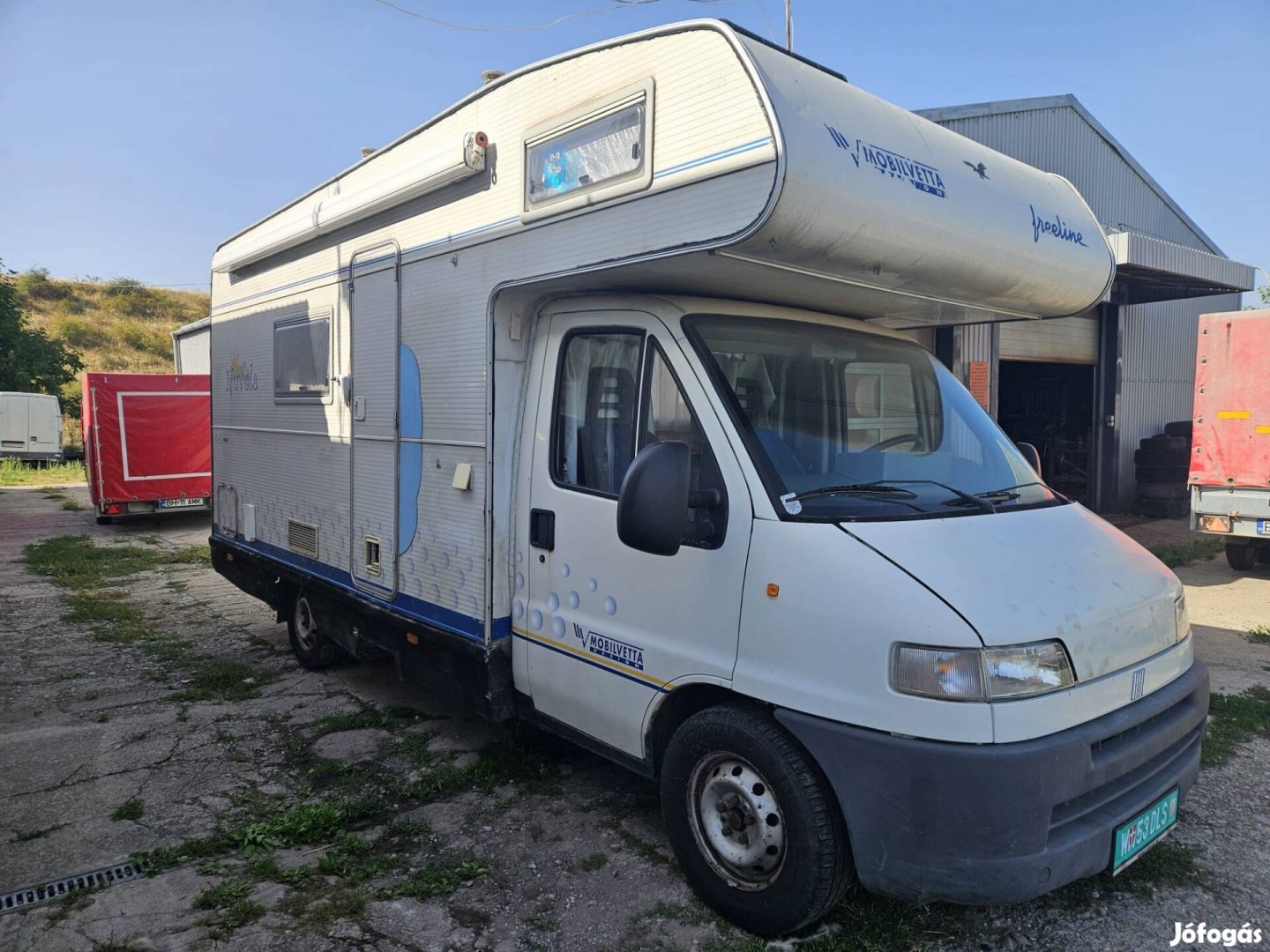 Fiat Ducato Mobil Vetta Freeline Lakóautó 6 személyes 2000 évjárat 