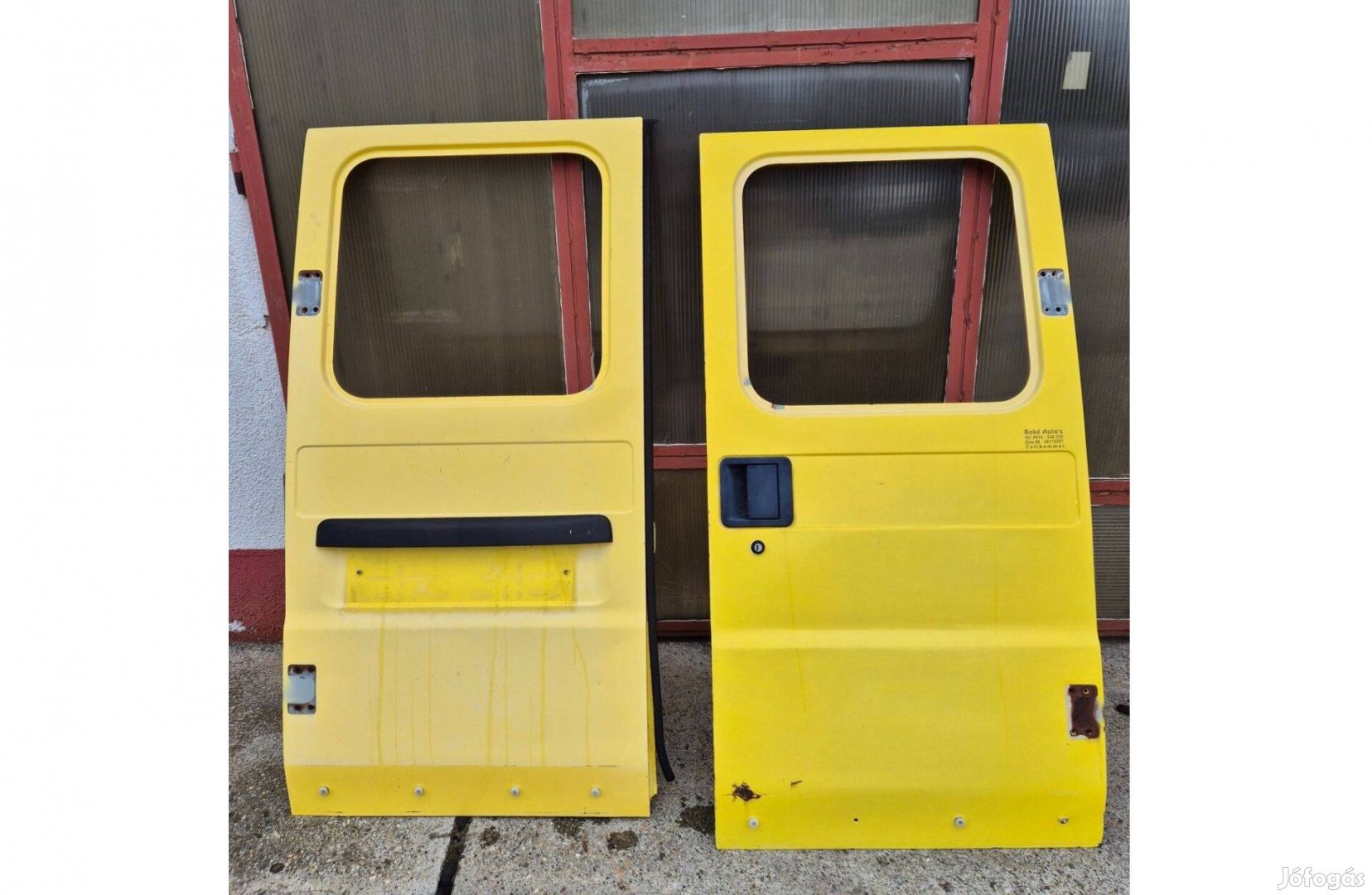 Fiat Ducato Peugeot Boxer Citroen Jumper csomagtér ajtók 2006-ig