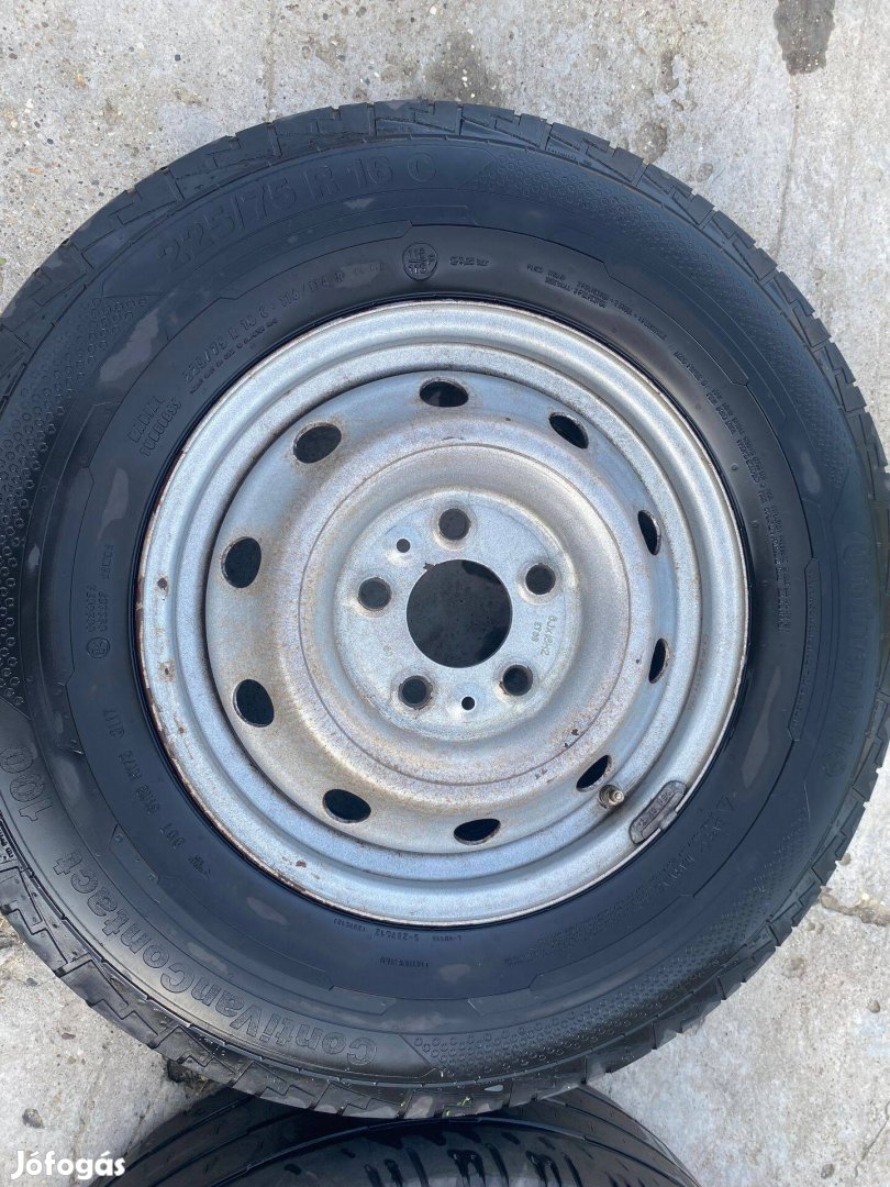 Fiat Ducato, Citroen Jumper, Peugeot Boxer lemezfelni nyári gumi