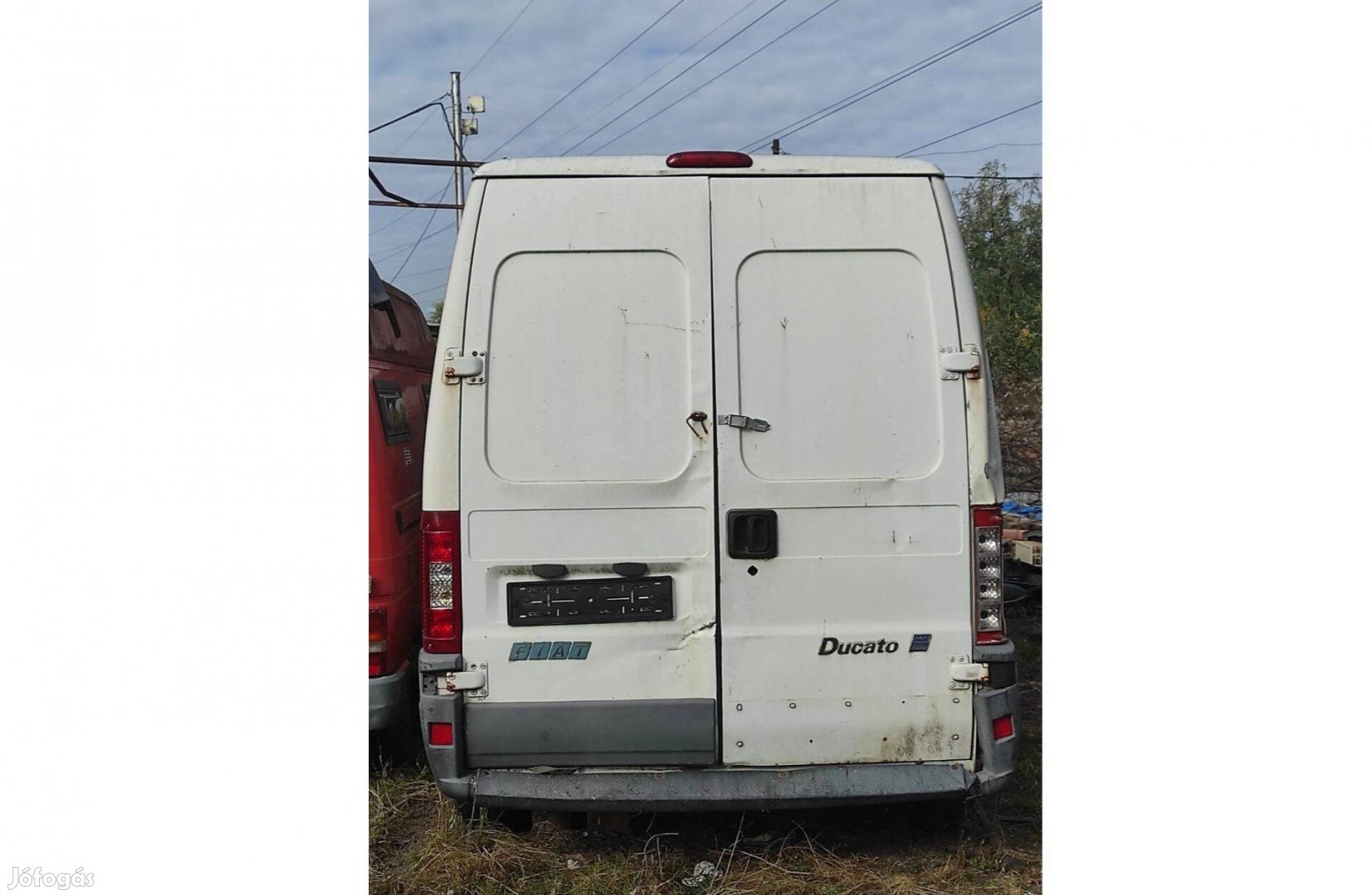 Fiat Ducato jobb hátsó csomagtér ajtó
