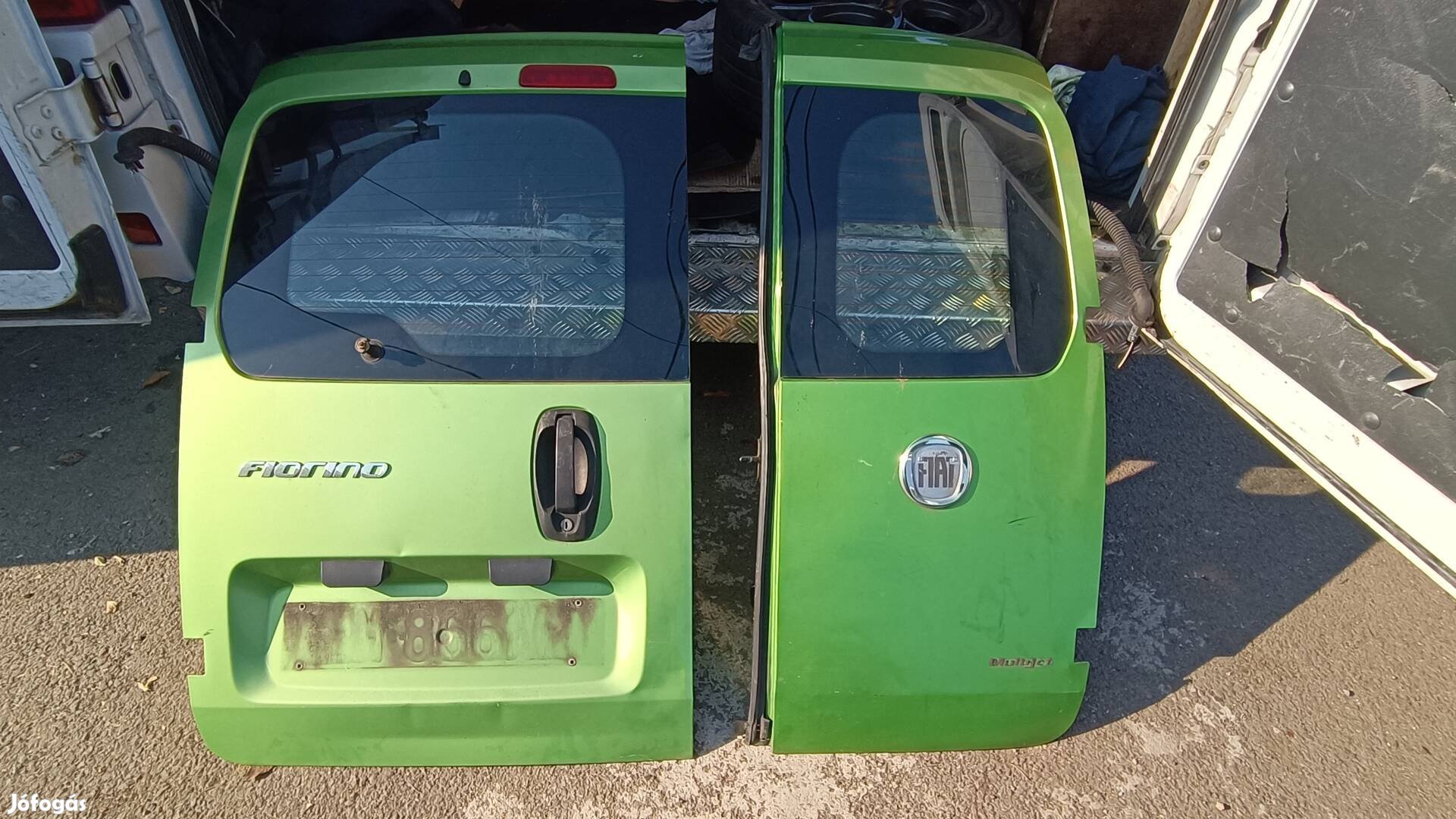 Fiat Fiorino Peugeot Bipper Citroen Nemo üveges hátsó ajtó