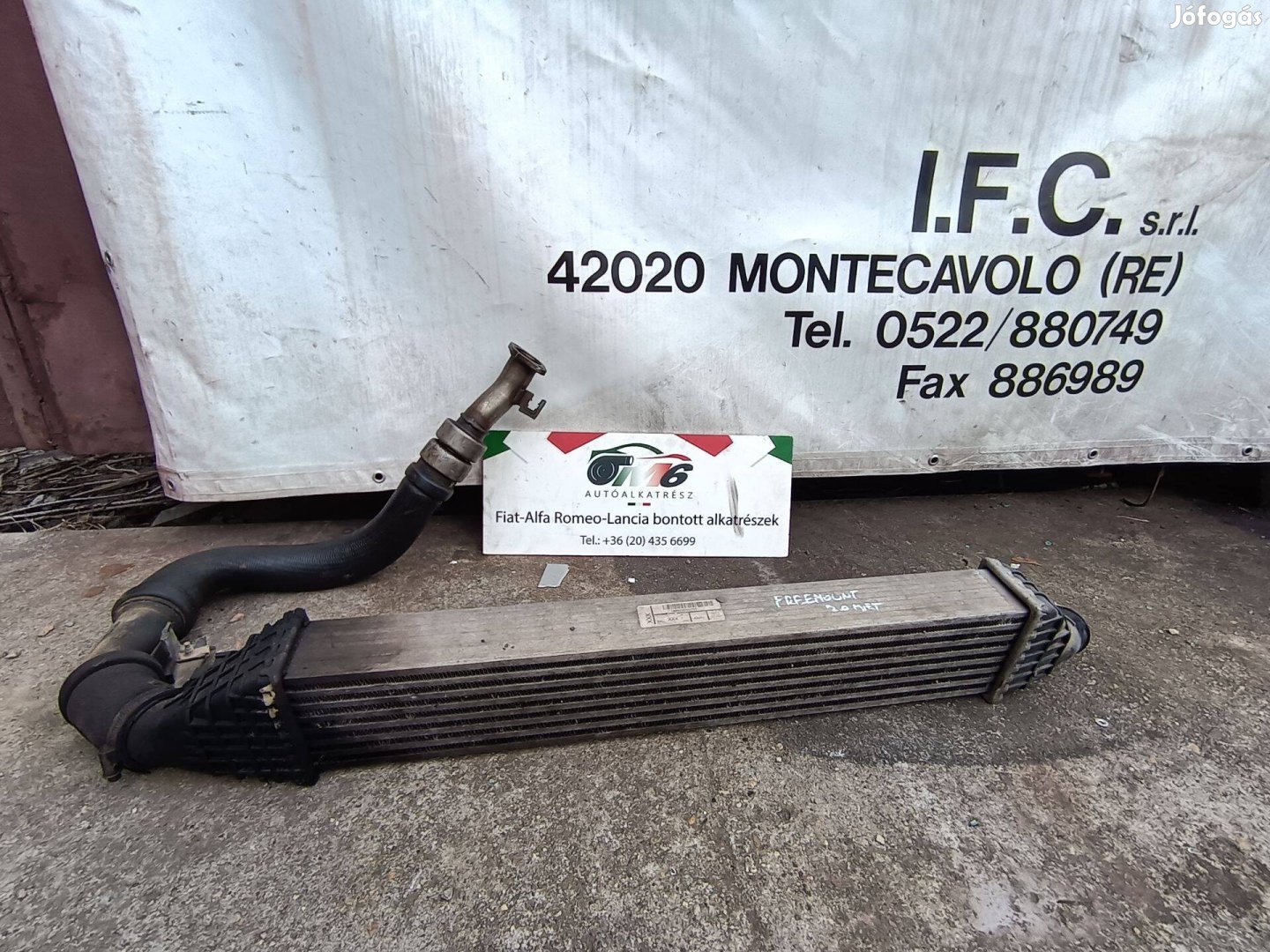 Fiat Freemont intercooler hűtő