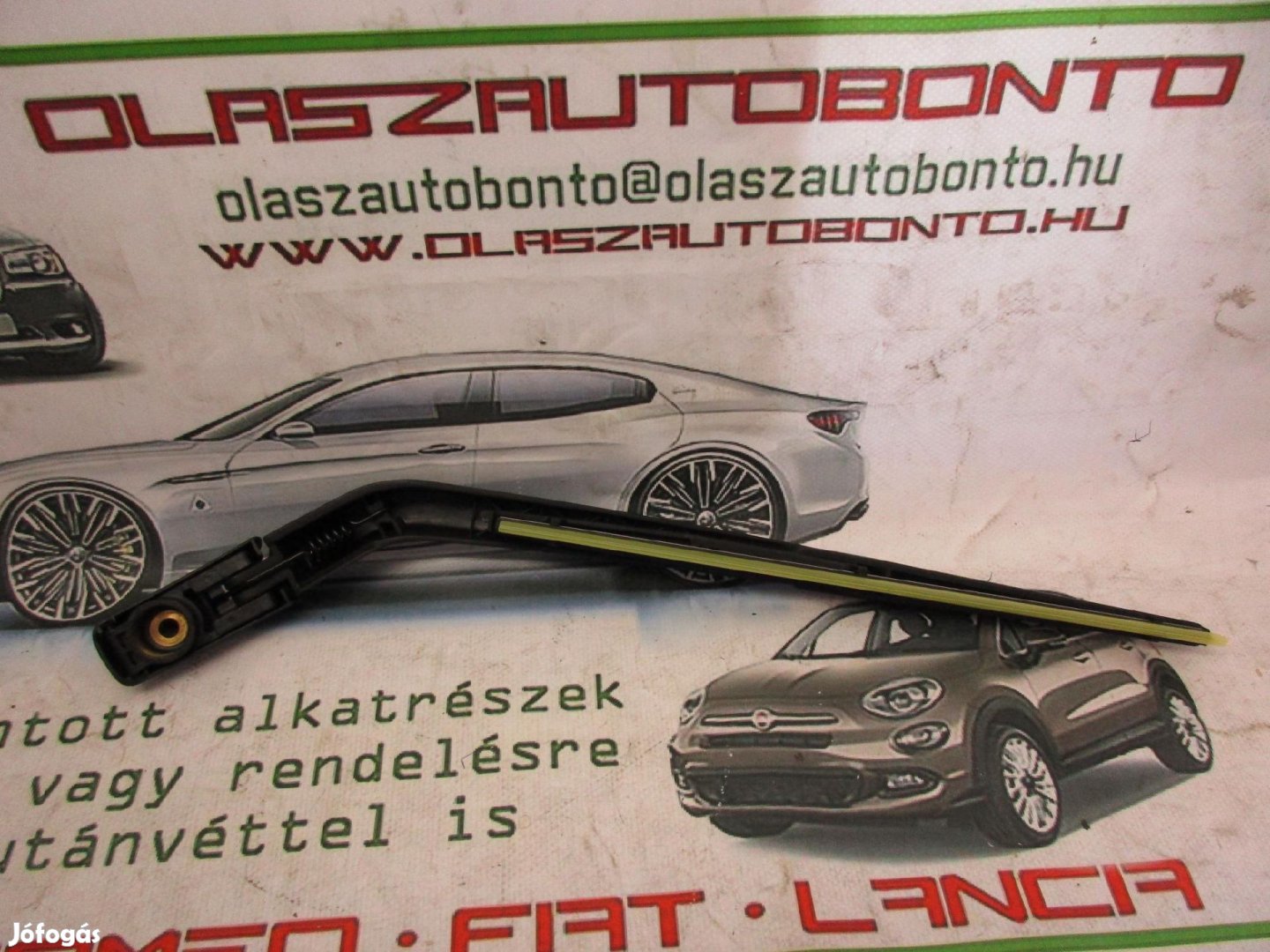 Fiat Freemont után gyártott új, hátsó ablaktörlő lapát