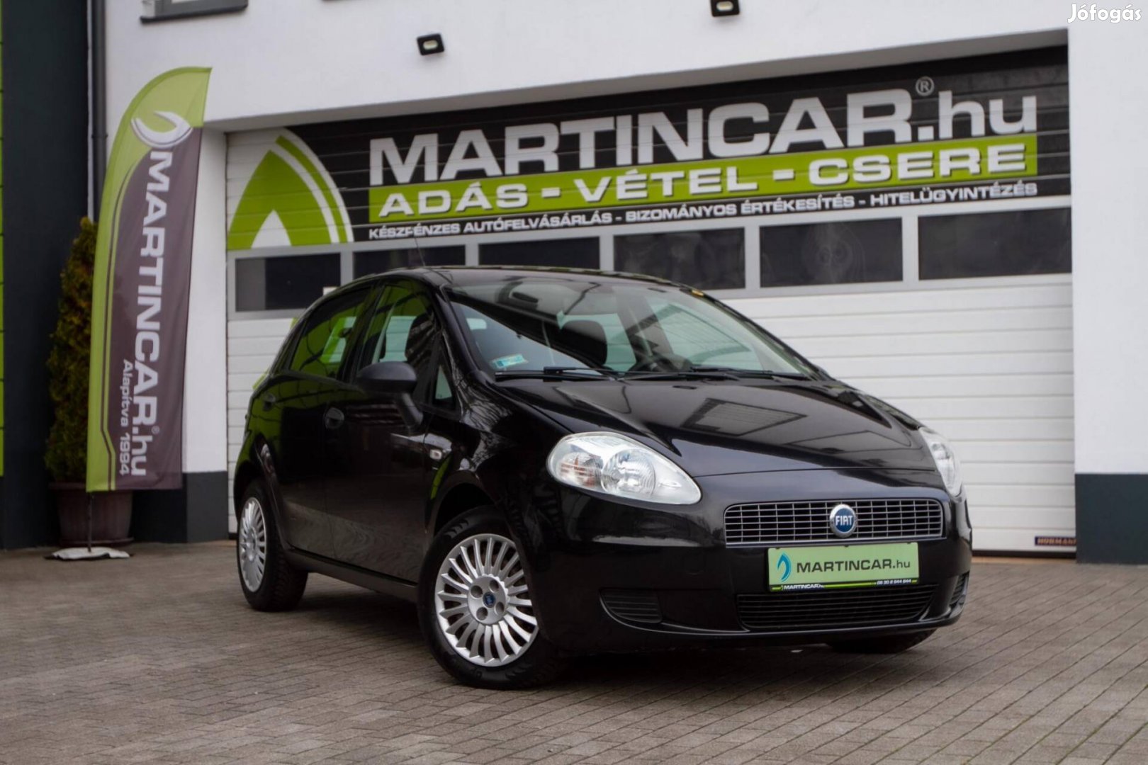 Fiat Grande Punto 1.4 8V Dynamic Black +Első Tu...