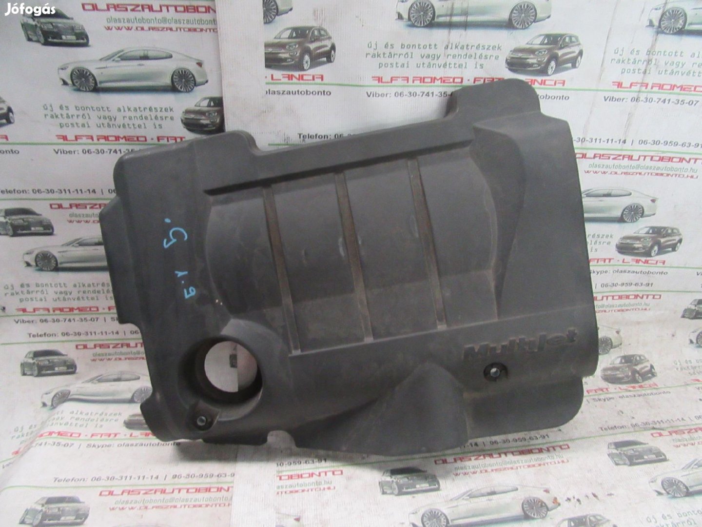 Fiat Grande Punto 1,9 8v Diesel motorburkolat 51780543